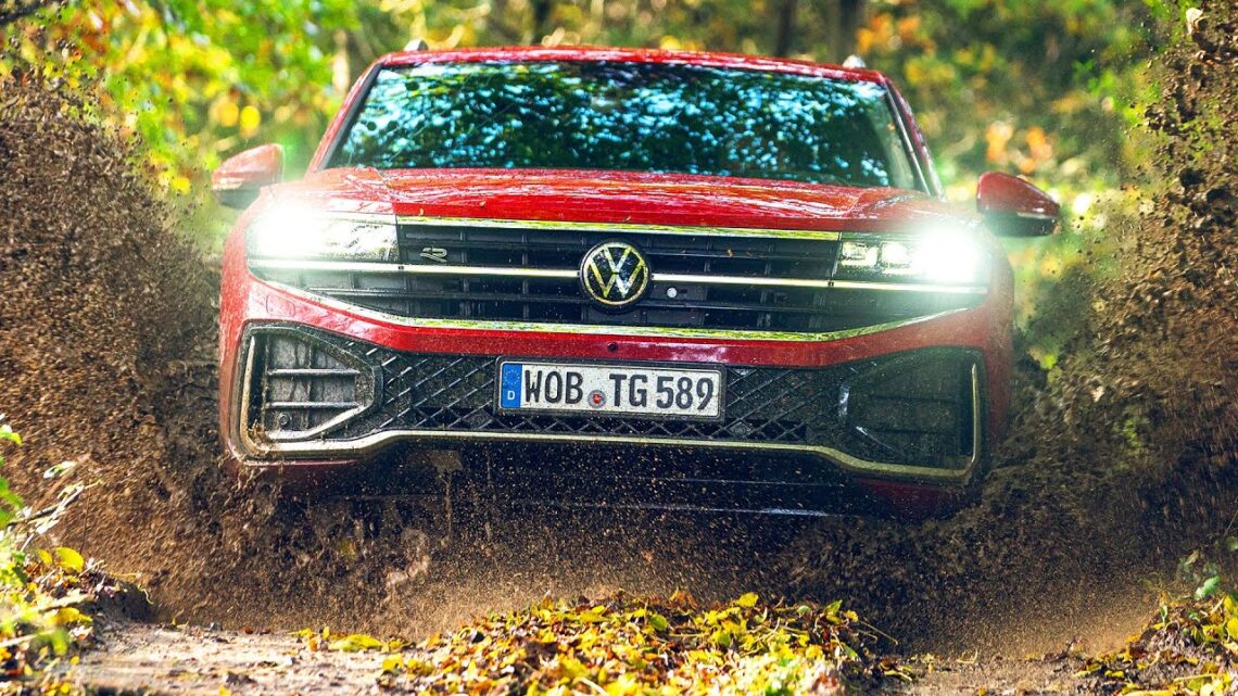 touareg pokona każdą przeszkodę w terenie