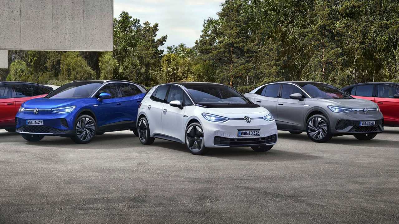 Ciekawe elektryczne modele Volkswagena w Europie modele id elektryczne zyskuja popularnosc