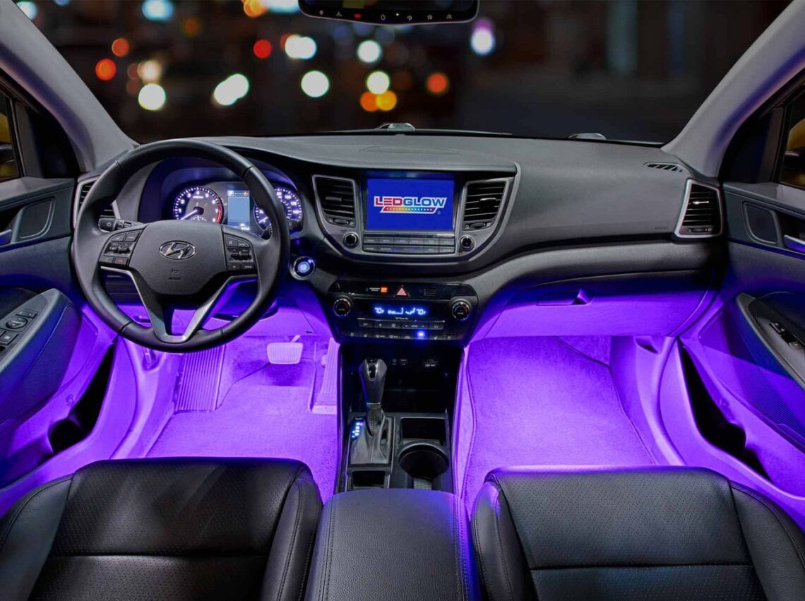 Reflektory przednie z oświetleniem LED w Volkswagenie