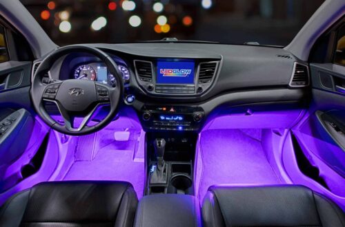 Reflektory przednie z oświetleniem LED w Volkswagenie